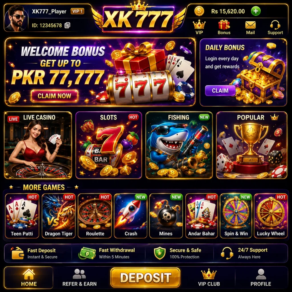xk77 game